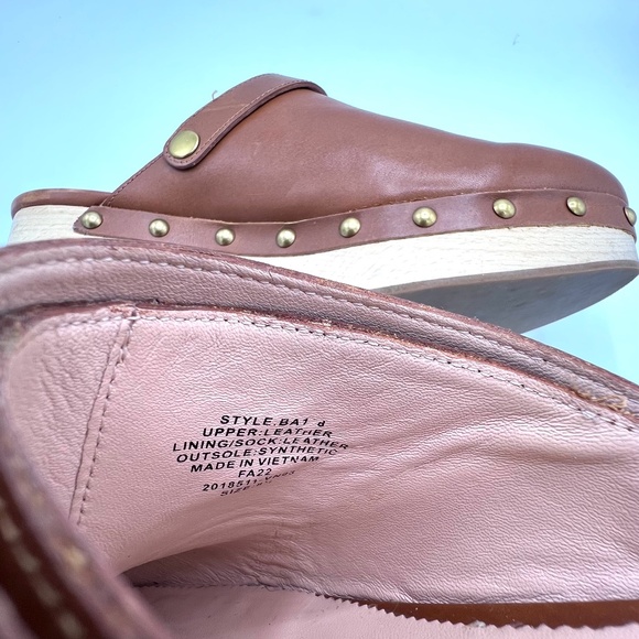 J.Crew Conversible Leather Clogs BA188 - Picture 15 of 16